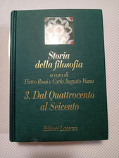 Storia della filosofia vol.3°