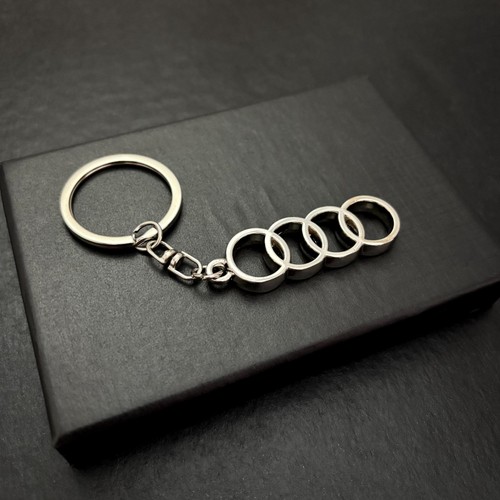 Porte clé audi anneaux - audi,