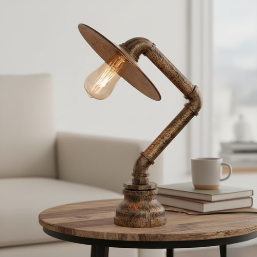 Lampada comodino vintage - lampada,