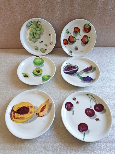 Coupelles fruits porcelaine - fruits,