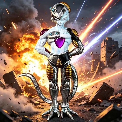 Dragon ball freezer cyborg - dragon,