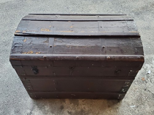 Baule epoca legno con - d’epoca,