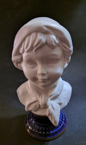 Vintage busto infante biscuit