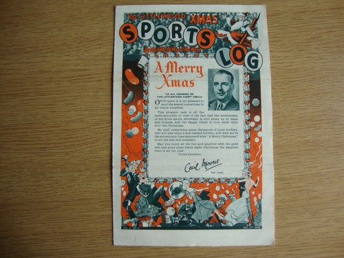 1938 the littlewood sports log - littlewood,