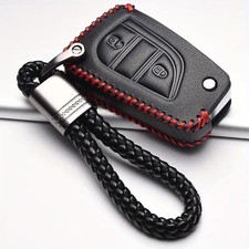 COVER CHIAVE + PORTACHIAVI 2  TASTI TOYOTA AYGO YARIS HIGHLANDER  CAMRY  RAV4