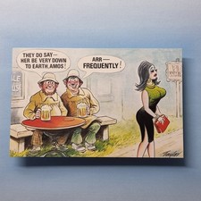 Saucy Comic Postcard Farmers
