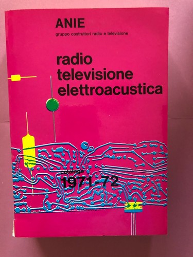 Catalogo anie 1971 1972 - 1972, radio