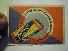 PORTA FOTOGRAFIE " CAPPELLI & FERRANIA " ANNI '30 C11-533