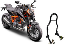Cavalletto  alza ruota gomma cerchio anteriore moto KTM super Duke 1290 r  GT