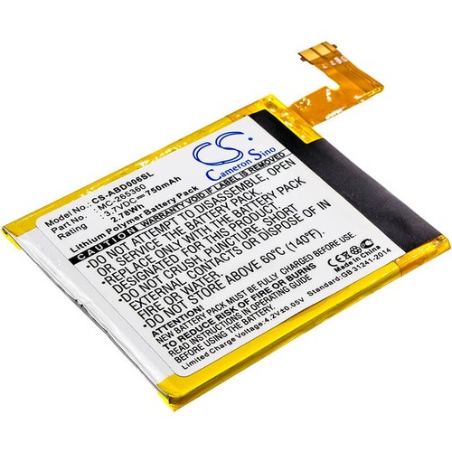 Batería abd006sl 750mah - batería,