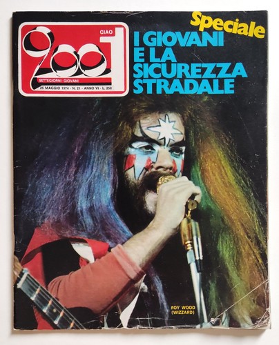 Rivista ciao 2001 - 1974, roy