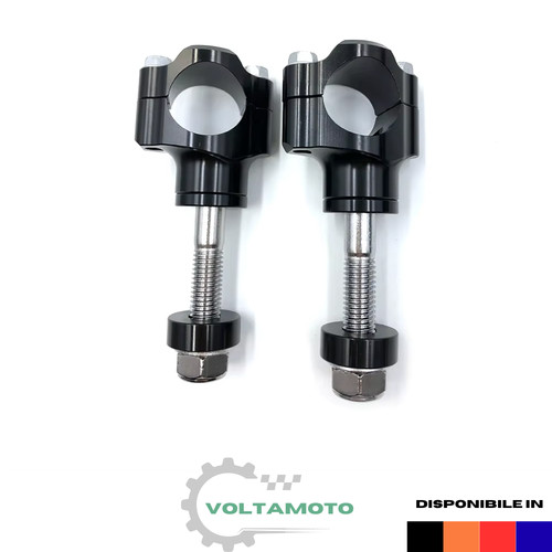 Morsetto manubrio riser moto - manubrio,