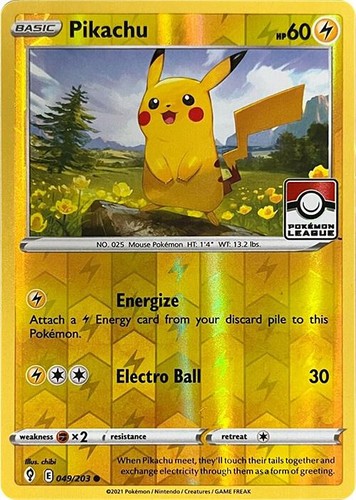 Pikachu 049 203 pokemon - -,
