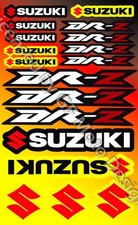 Suzuki DR-Z 125 DRZ 400 Carena Decalcomania Foglio Alta Qualità Adesivi Laminati
