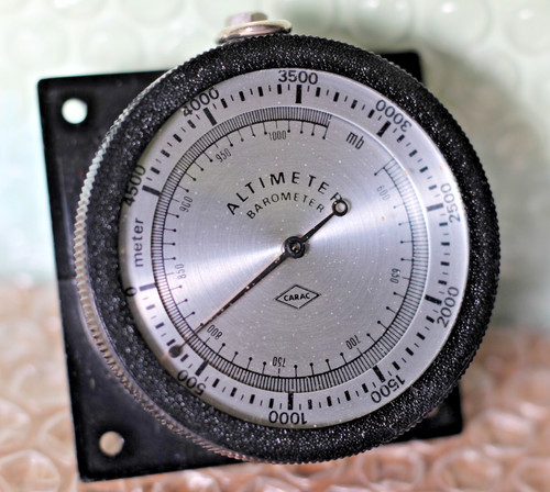 Altimetro barometro vintage - altimetro,