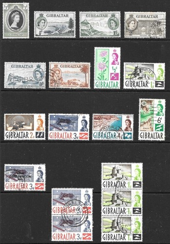 Gibilterra 1953 1964 regina - 1953/1964,