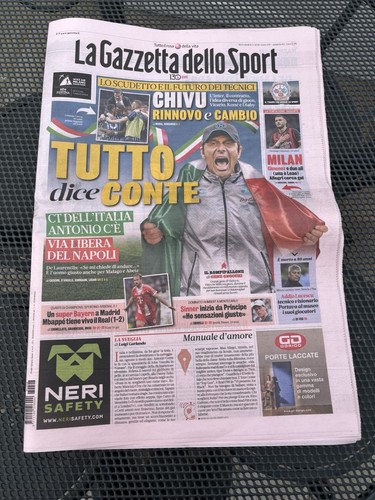Gazzetta dello sport calcio - gazzetta,