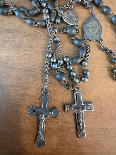 Collana perle rosario - collana,