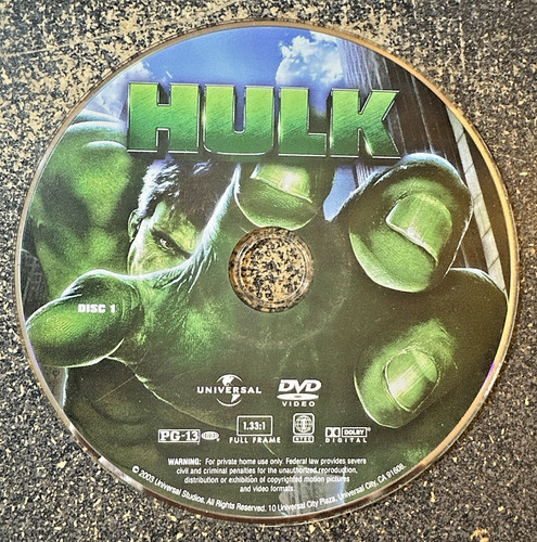 The hulk dvd 2003 - (dvd,, full