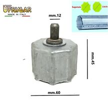 CALOTTA D.60 PER TUBO SAGOMATO OTTAGONALE PER AVVOLGIBILE TAPPARELLA SERRANDA