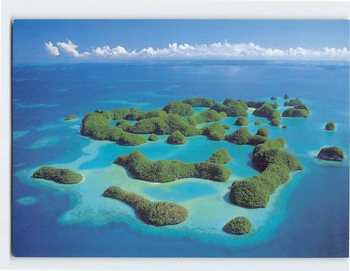 Cartolina settanta isole - cartolina, palau
