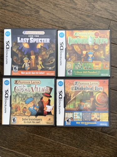 Professor layton nintendo 4 - ds,