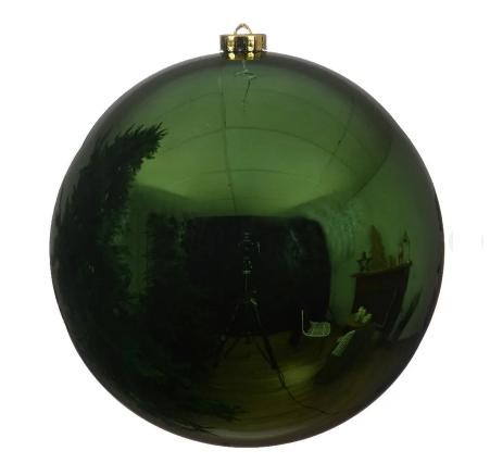 Palle natale plastica 10cm - palle,