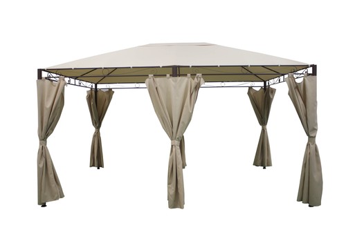 Gazebo giardino 4x3x2 6m - gazebo, da