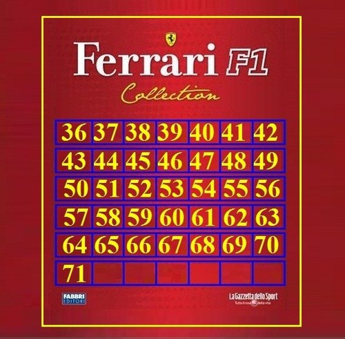 Ferrari collection - f1,