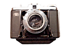  Zeiss Ikon Nettar 517/16 fotocamera pieghevole con obiettivo Novar 7,5 cm