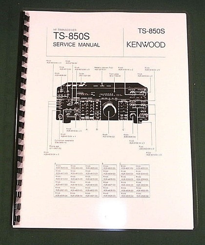 Kenwood 850s manuale - kenwood, ts-850s