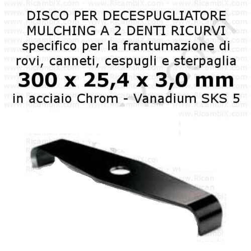 Lama decespugliatore due - lama,