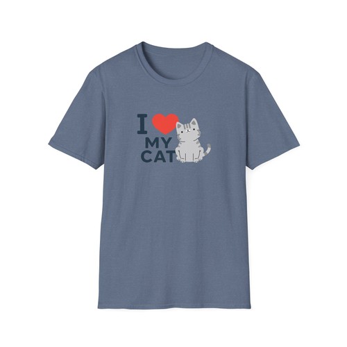 Maglietta love cat - love,