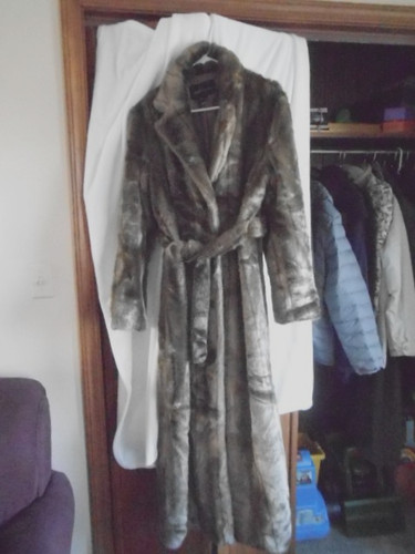 Cappotto visone finto