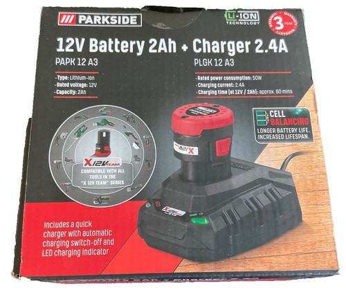 Batteria caricatore parkside - e,