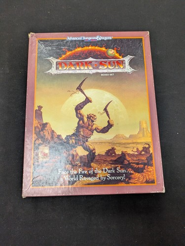 Dark sun box set - dark, advanced
