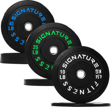 Olympic Bumper Plates Set, 2"