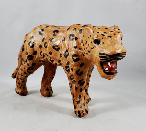 Vintage pelle avvolta - , leopardo