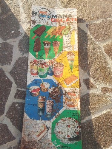 Tabella romana gelati - ,