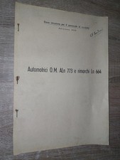 Ferrovie AUTOMOTRICI O.M. Aln