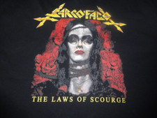 Shirt nera sarcofago band - nera,
