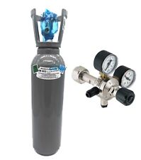 BOMBOLA CO2 PIENA 4 KG CON RIDUTTORE ALIMENTARE ANIDRIDE CARBONICA RICARICABILE