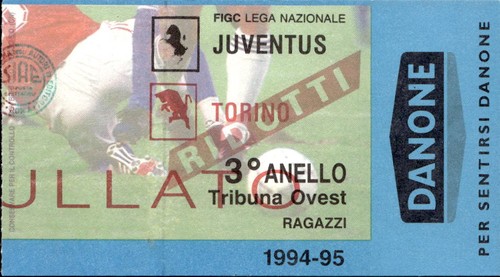 Biglietto stadio juventus - biglietto,