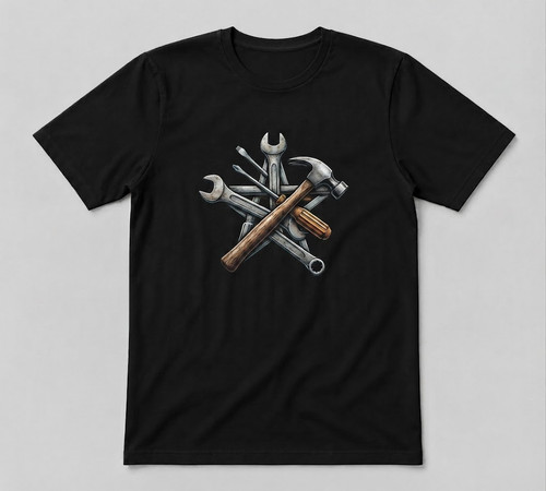 Shirt nera con chiave - nera,