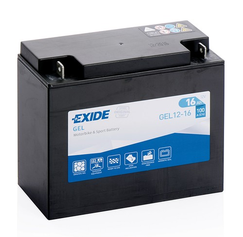 Batteria 12v exide - exide, bike