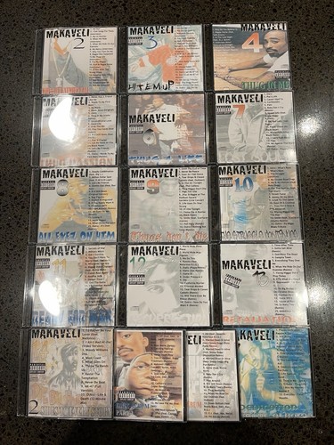 2pac makaveli 16cd - makaveli, 2-17