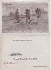 Pittore GIOVANNI FATTORI: Soldati- pubblicitaria Galleria d'Arte - Firenze