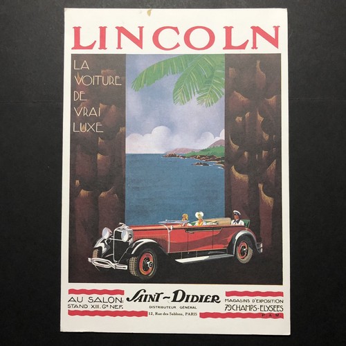 1930 lincoln automobile - lincoln,