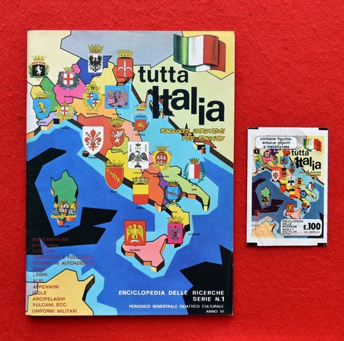 Tutta italia album - italia, figurine
