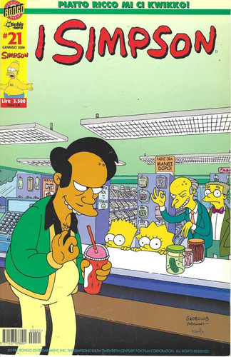 Fumetto simpson macchia - i,